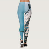 Cooler Basketballkorb Leggings (Rückseite)
