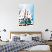 Cooler Basketballkorb Leinwanddruck (Insitu (Schlafzimmer))