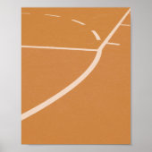 Cooler Basketballkorb Poster (Vorne)