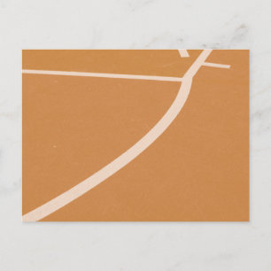 Cooler Basketballkorb Postkarte