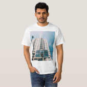 Cooler Basketballkorb T-Shirt (Vorne ganz)