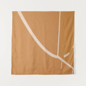 Cooler Basketballkorb Wandteppich (Vorderseite (Horizontal))