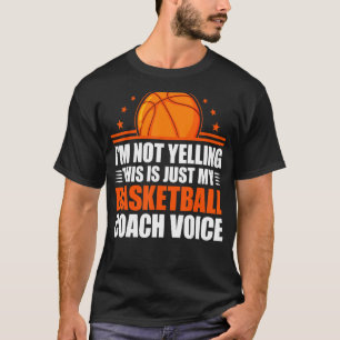 Cooler Basketballtrainer für Team Basketball Gecoa T-Shirt