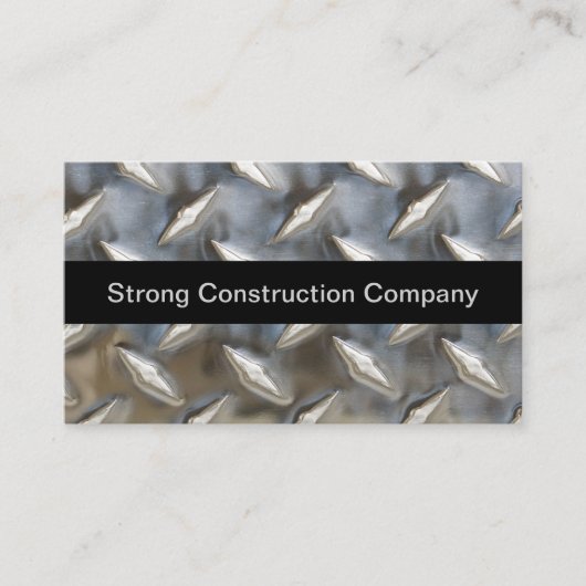 Cooler Bau oder Bau Visitenkarte (Vorderseite)