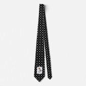 Cooler Beagle mit Sonnenbrille (Tri-Farbe 3) Funny Krawatte (Vorderseite)