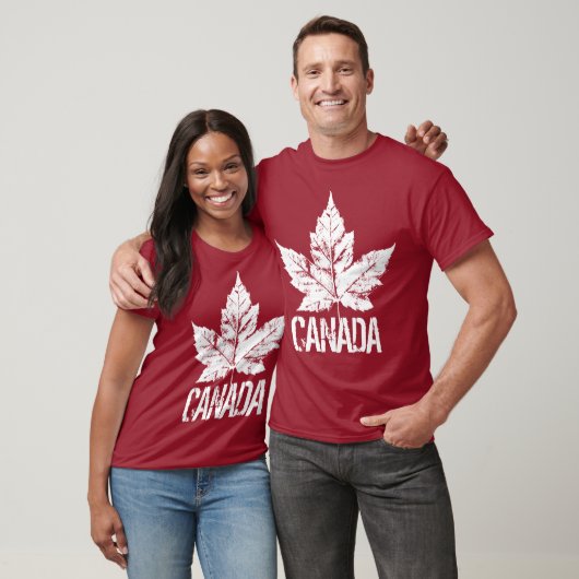 Cooler beängstigender Canada Souvenir Maple Leaf T T-Shirt (Unisex)
