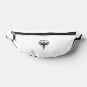 Cooler bearbeiteter Steampunk Libelle - Drachen fl Bauchtasche (Ablage )