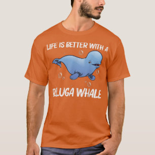 Cooler Beluga Whale für Männer Frauen Orkanwale Re T-Shirt