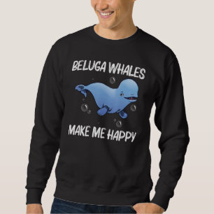 Cooler Belugawal Für Männer Frauen Orca Wale Rette Sweatshirt