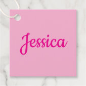 Cooler benutzerdefinierbarer Text Geschenkanhänger (Vorderseite)