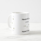 Cooler benutzerdefinierbarer Text Kaffeetasse (Vorderseite Links)