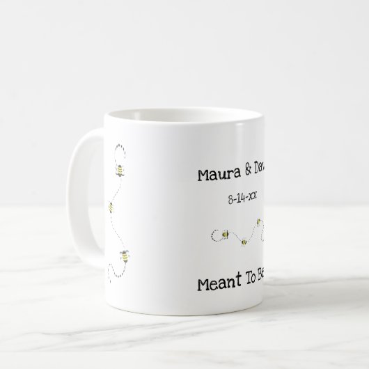 Cooler benutzerdefinierbarer Text Kaffeetasse (Vorderseite Links)