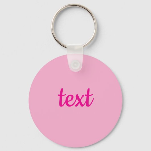 Cooler benutzerdefinierbarer Text Schlüsselanhänger (Vorderseite)