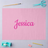 Cooler benutzerdefinierbarer Text Seidenpapier (Basteln)