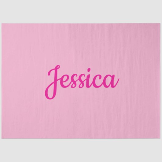 Cooler benutzerdefinierbarer Text Seidenpapier (Vorderseite)