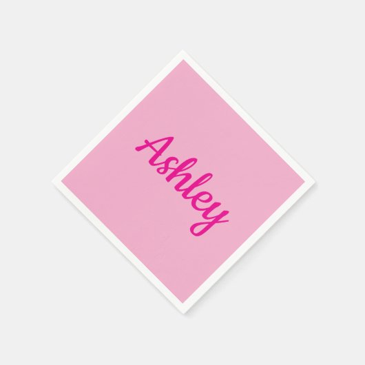 Cooler benutzerdefinierbarer Text Serviette (Ecke)