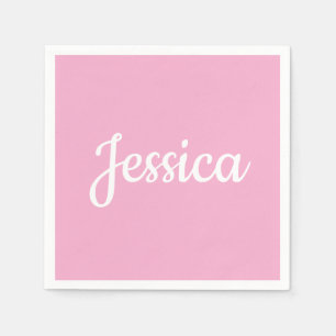 Cooler benutzerdefinierbarer Text Serviette