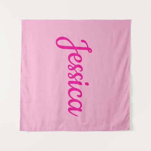 Cooler benutzerdefinierbarer Text Wandteppich (Vorderseite (Horizontal))