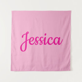 Cooler benutzerdefinierbarer Text Wandteppich