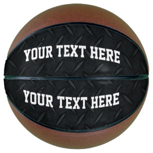 Cooler, benutzerdefinierter, schwarzer Diamant-Pl Basketball