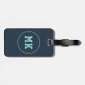 Cooler benutzerdefinierter Vater Son Daughter Foto Gepäckanhänger (Rückseite horizontal)