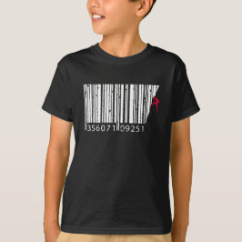 Cooler Bergketten-Barcode T-Shirt
