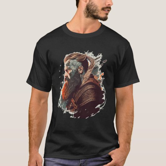 Cooler Berserker T-Shirt (Vorderseite)