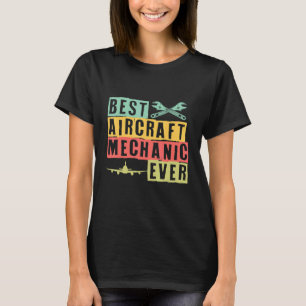Cooler bester Flugzeugmechaniker je T-Shirt