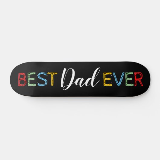 Cooler bester Vater je Skateboard (Horizontal)