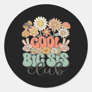 Cooler Big Sis Club Ristorante La Lanchetta Runder Aufkleber