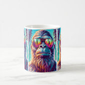 Cooler Bigfoot in Angesagter Sonnenbrille Kaffeetasse (Mittel)