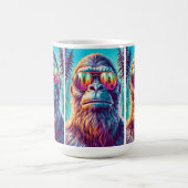 Cooler Bigfoot in Angesagter Sonnenbrille Kaffeetasse (Mittel)