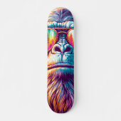 Cooler Bigfoot in Angesagter Sonnenbrille Skateboard (Vorne)