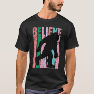 Cooler Bigfoot Yeti Vintage abgenutzter lustiger G T-Shirt
