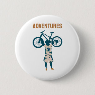 Cooler Biker - Abenteuer Button