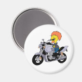 Cooler Biker Magnet (Vorderseite/Rückseite)