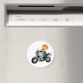 Cooler Biker Magnet (In Situ (Geschirrspüler))