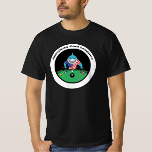 Cooler Billard Pool Spieler Amerikanische Pool Lig T-Shirt