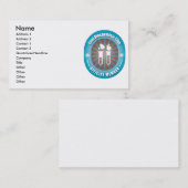 Cooler Biochemiker-Verein Visitenkarte (Vorne/Hinten)