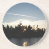 Cooler blauer getränkeuntersetzer (Vorne)