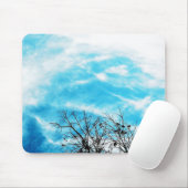 Cooler blauer Himmel Mousepad (Mit Mouse)