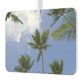 Cooler blauer Himmel und Palmen Autolufterfrischer (Links)