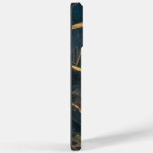 Cooler Blauer Marmor Case-Mate iPhone Hülle (Rückseite / Rechts)