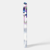 Cooler blauer Schmelzeffekt Abstrakt Case-Mate iPhone Hülle (Rückseite / Links)