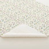 Cooler Blumenfrühling, Hauswärmenspende Sherpadecke (3/4)