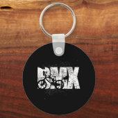 Cooler BMX Bike Bicycle BMX Rider Schlüsselanhänger (Vorderseite)