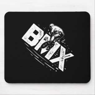 Cooler BMX Freestyle BMX Bike Rider Mousepad
