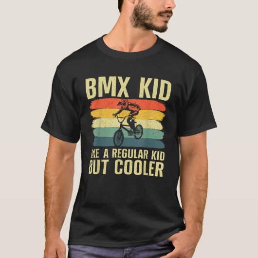 Cooler BMX für Kids Jungs Männer Racing Off Road B T-Shirt (Vorderseite)