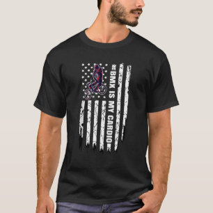 Cooler BMX ist mein Cardio Rider Freestyle Mountai T-Shirt