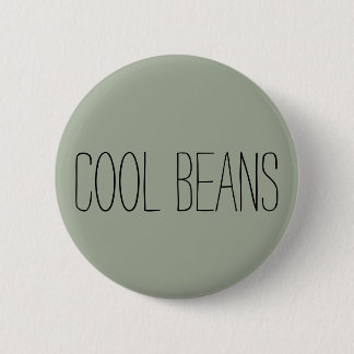 'Cooler Bohnen Button